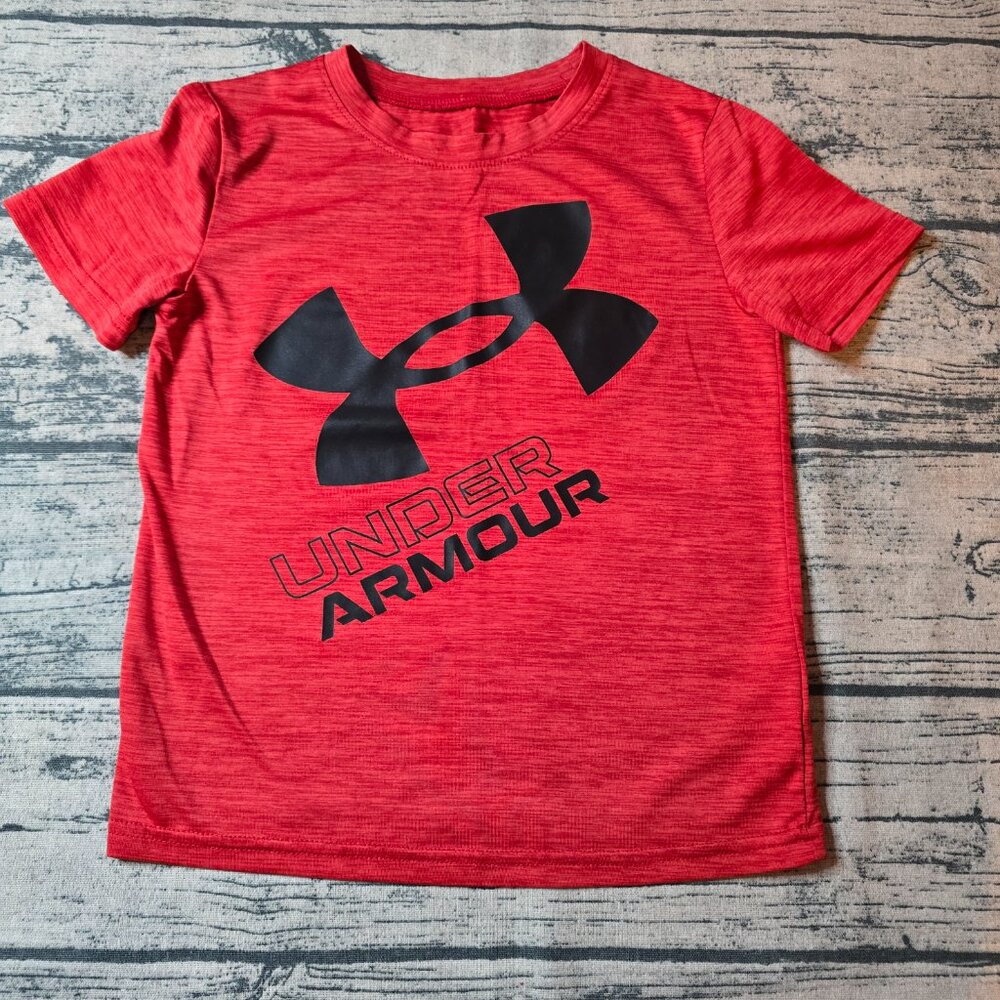 Under Armour Red Boys Size 6 T Shirt